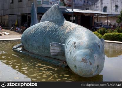 Big fish in Kamboja