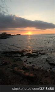 Big Island of Hawaii - sunset from beach