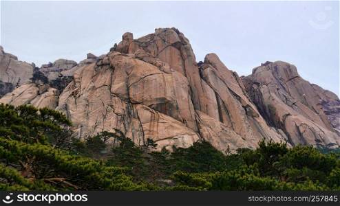 Big rocks at Seoraksan National Park