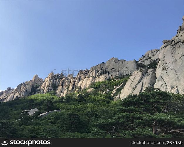 Big rocks at Seoraksan National Park, South Korea