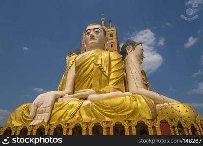 Big temple in Myanmar