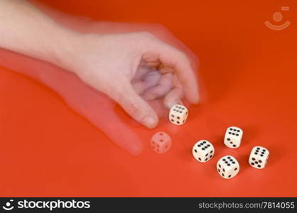 Big time cheating in a game of dice