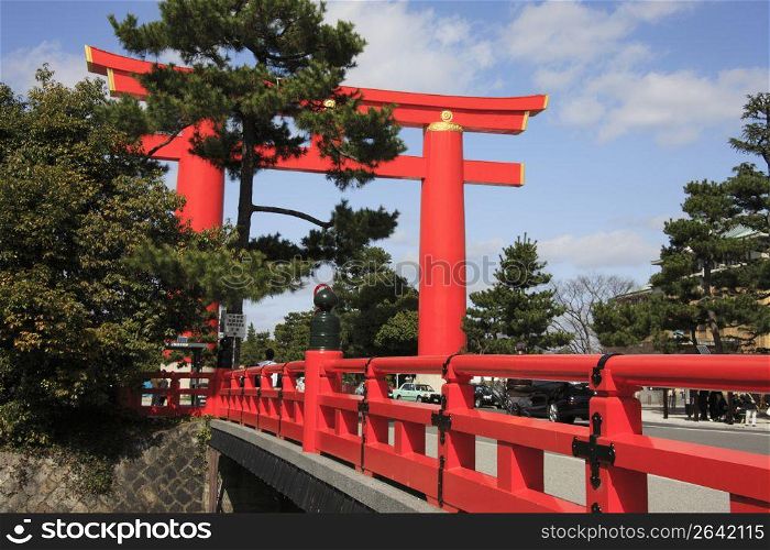 Big torii gate