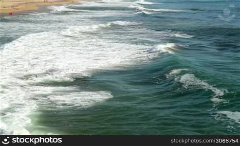 Big waves in Spain
