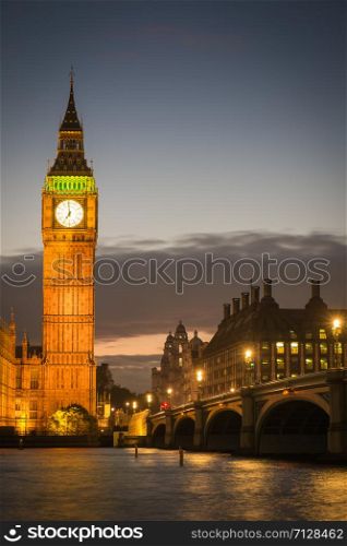 Bigben and house of parliament in London England, UK