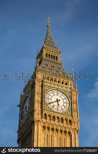 Bigben and house of parliament in London England, UK