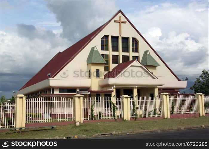 Bigest catholic church in Fiji, town Lautoka