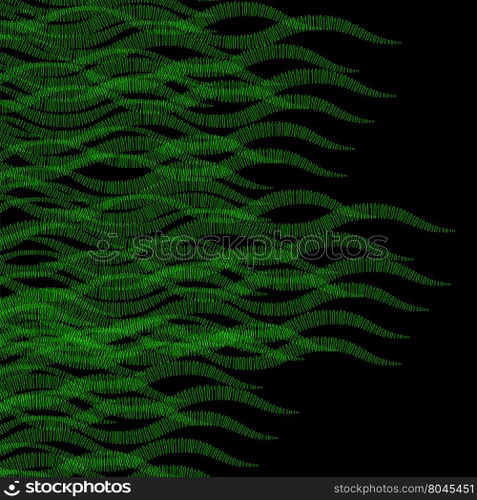Binary Code Background. Numbers Concept. Algorithm, Data Code, Decryption and Encoding