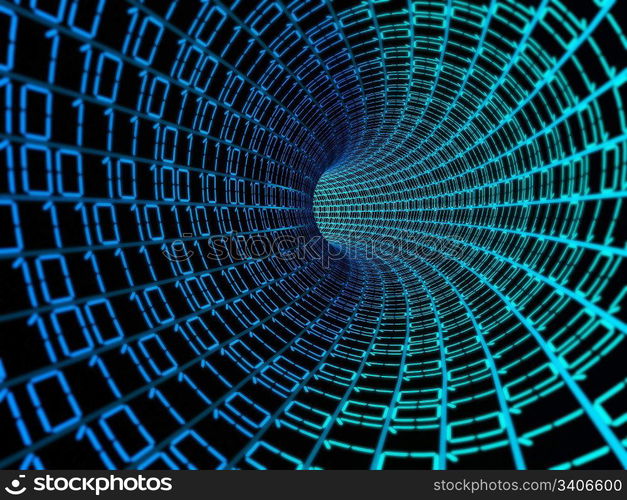 Binary code data digital background 
