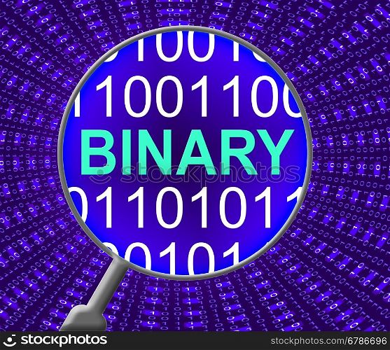 Binary Data Indicating Programming Encode And Web