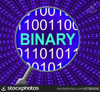 Binary Data Indicating Programming Encode And Web