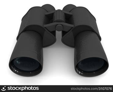 Binoculars. 3d