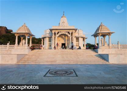Birla Mandir (Laxmi Narayan) is a Hindu temple in Jaipur, India