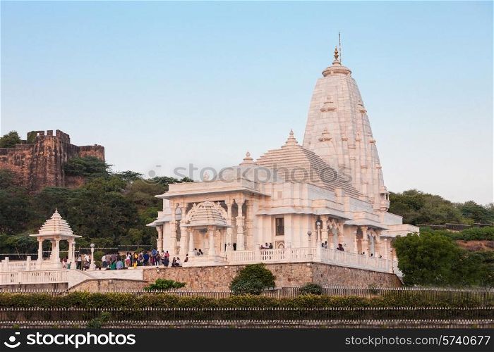Birla Mandir (Laxmi Narayan) is a Hindu temple in Jaipur, India