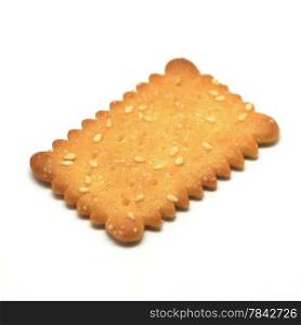 biscuit isolated on white background