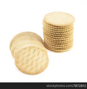 Biscuits. Biscuits isolated on white background