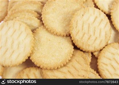 Biscuits. Biscuits isolated on white background