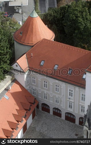 Bishops palace in Zagreb, Croatia