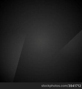 Black abstract dotted texture background