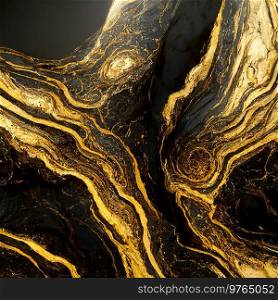 black and golden marble abstract texture background. black and golden marble texture