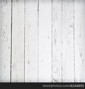 Black and white background of weathered painted wooden plank
