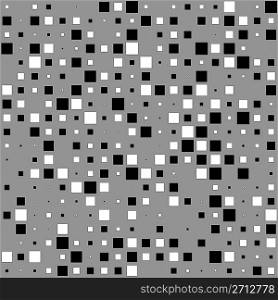 black and white blocks pattern