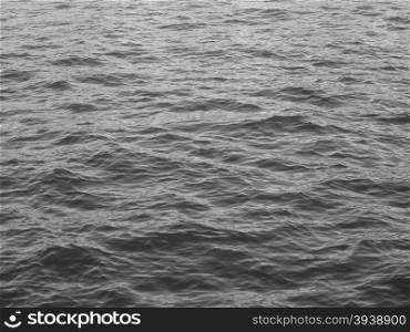 Black and white Blue water background. Blue water texture useful as a background in black and white