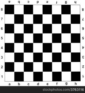 black and white checks of chess board