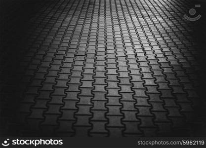 black and white pavement background