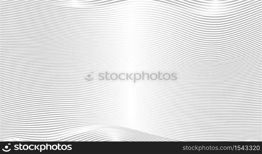 Black and white wave Stripe Background - simple texture for your design. EPS10 vector illustration background