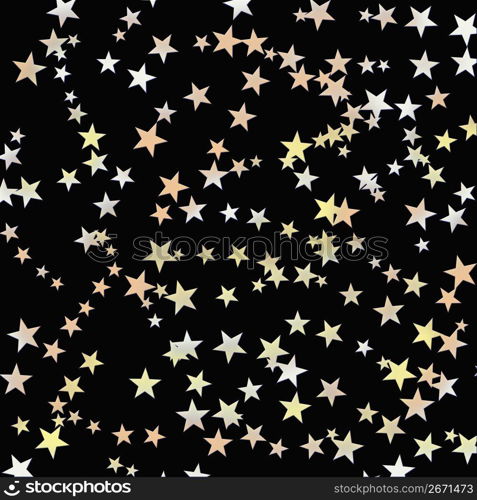 Black background with stars