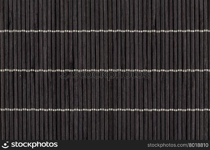 Black bamboo texture in high resolution close up