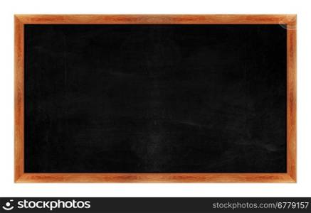 black Black chalk board . (with clipping work path). Blackboard