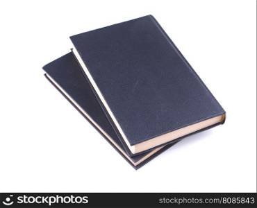 black book on a white background