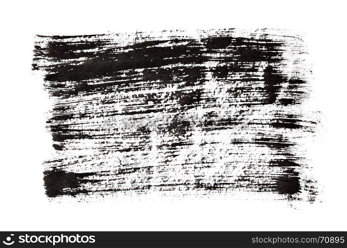 Black brush strokes - grunge abstract background