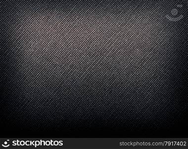 Black fabric texture. Clothes background. Black fabric texture