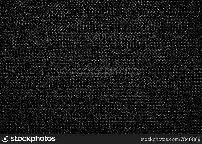 black fabric texture for background