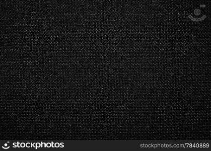 black fabric texture for background