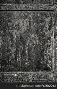 Black gray old rusty metal texture background