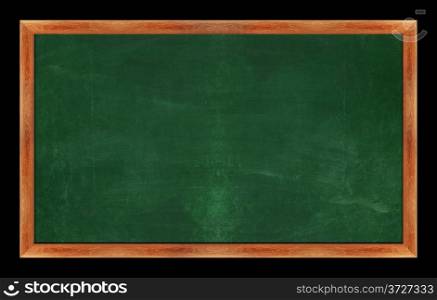 black Green chalk board . (with clipping work path). Greenboard