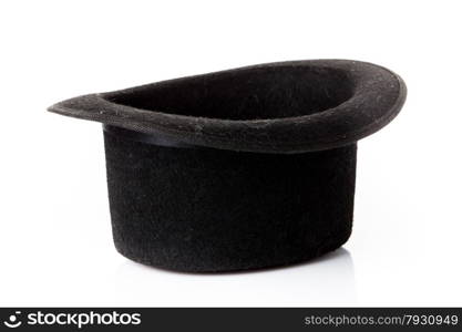 Black hat on white background.