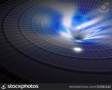 black hole - abstract background
