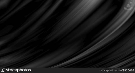 Black luxury fabric background with copy space