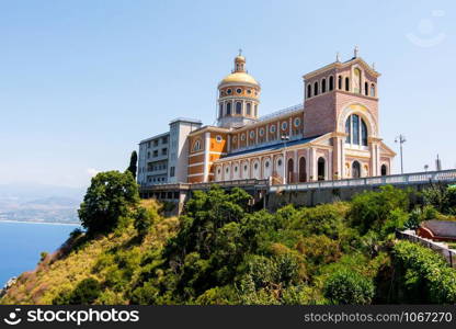 Black Madonna Church in Tindari, Sicily