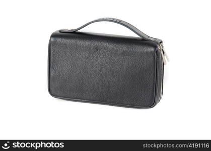 black male bag isolated on a white background