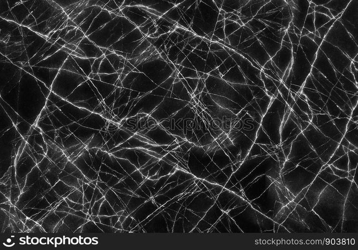 Black marble texture and background for design pattern artwork.