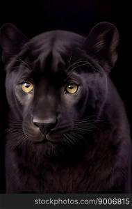 Black Panther. Generative AI
