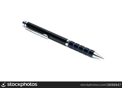 Black pen isolated on white