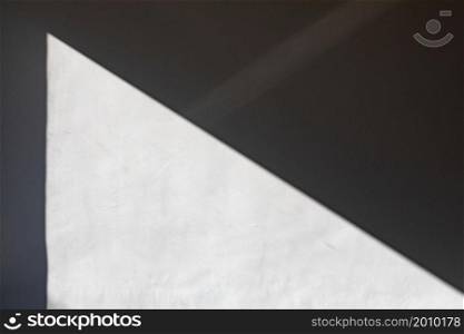 Black shadows on the concrete wall, abstract shadow, background for ideas