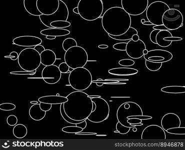 black shapes pattern over black useful as a background. black shapes over black background